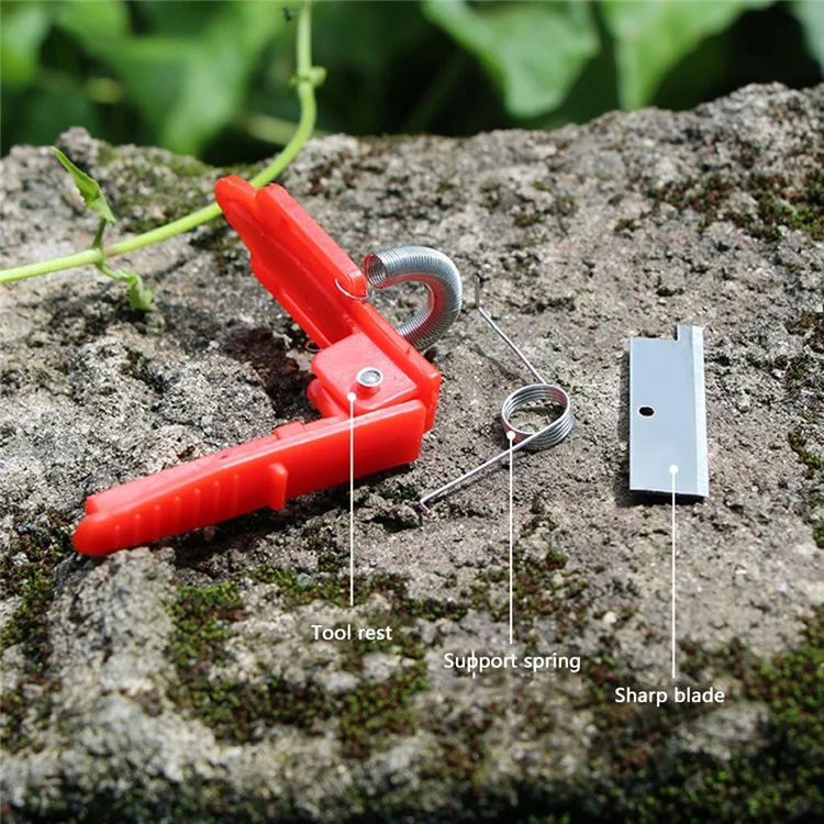 Couteau de jardinage en forme de pouce de 5,3 x 1,8 cm, coupe-tige de légumes, cueilleur de fruits à la main