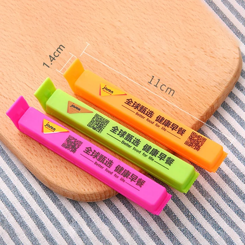 30PCS 11CM PP Plastic Bag Sealing Clips for Food and Snack Bags