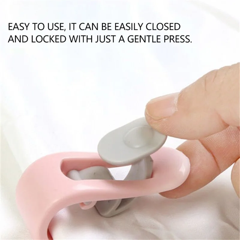 8Pcs Quilt Fixing Tool Gripper Clips Set Sheet Curtain Quilt Cover Thumb Button - Green