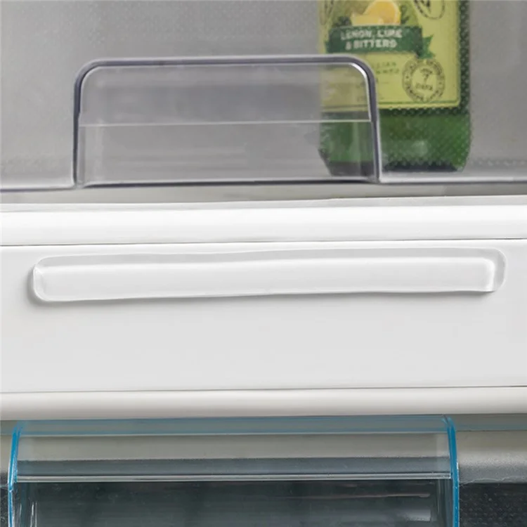 10 unidades Tira de PVC anti-colisão de 63x10x2mm Alça de porta Frigorífico Adesivo de parede invisível Amortecedor 