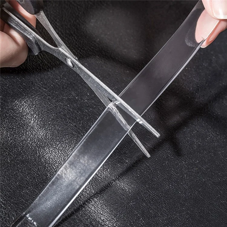 10 unidades Tira de PVC anti-colisão de 63x10x2mm Alça de porta Frigorífico Adesivo de parede invisível Amortecedor 