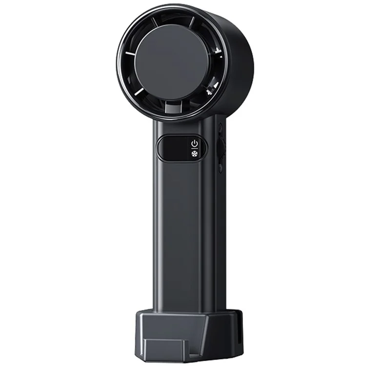 F83 High Speed Turbo Handheld Fan Summer Cooling Desktop Fan - Schwarz