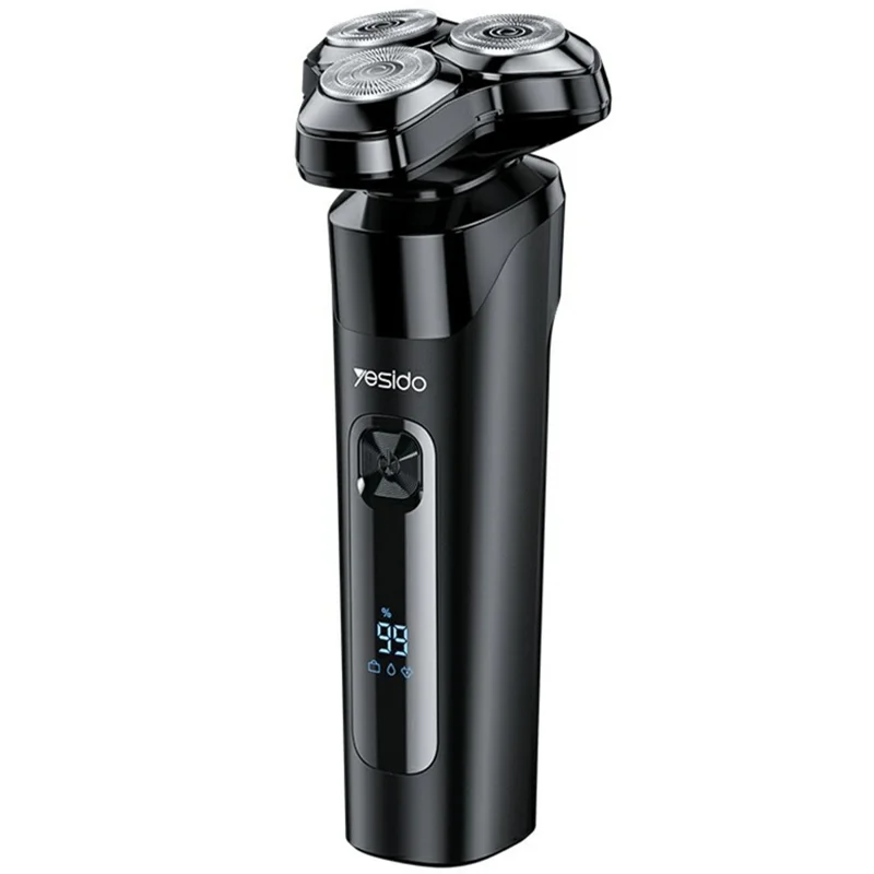 Yesido MG05 Razor di Rasoio Elettrico Impermeabile Con 3 Teste di Taglieri Galleggianti