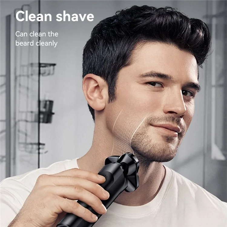Yesido MG05 Razor di Rasoio Elettrico Impermeabile Con 3 Teste di Taglieri Galleggianti