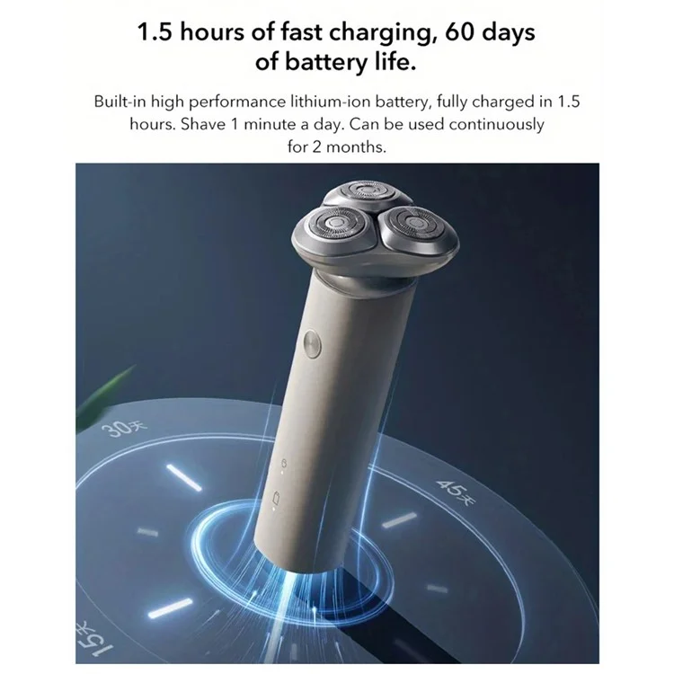 XIAOMI MIJIA S101 Electric Shaver Waterproof Fast Shaving Men Razor - Blue