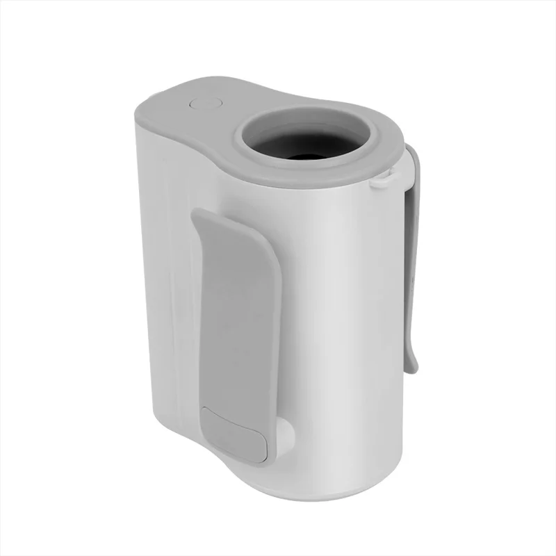 H20 Tragbarer Taillenlüfter mit 100 Geschwindigkeiten 13000 U/min Aufladbarer Clip-on Gürtelventilator für Camping / Outdoor - Weiß
