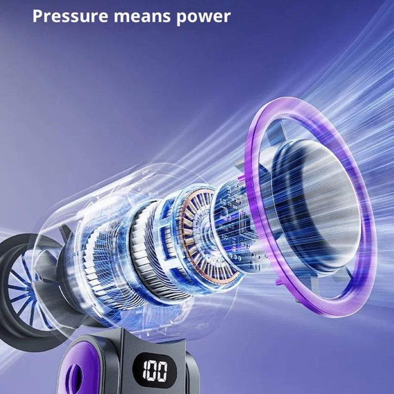 Y19 Digital Display Folding Handheld Fan 100 Speeds Adjustable Cold Compress Summer Cooling Fan with Lanyard - Grey