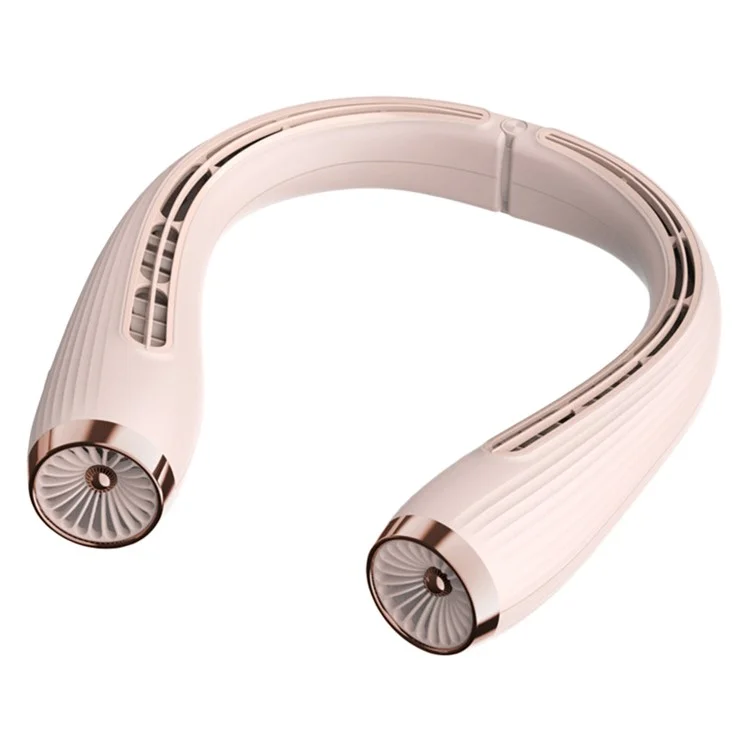 Ventilateur de cou 360 degrés S5 Surround Air Portable Lazy Hanging Bladeless Fan - Rose