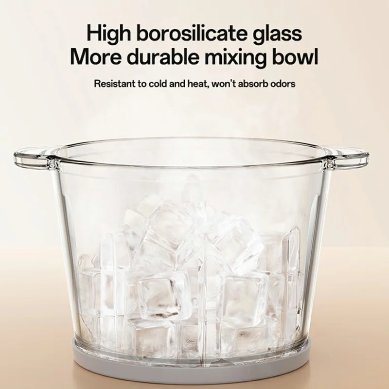 YESIDO EC28 EU Plug 2L Food Processor 400W Electric Meat Grinder 4-Blade Vegetable Chopper (BPA Free, No FDA)