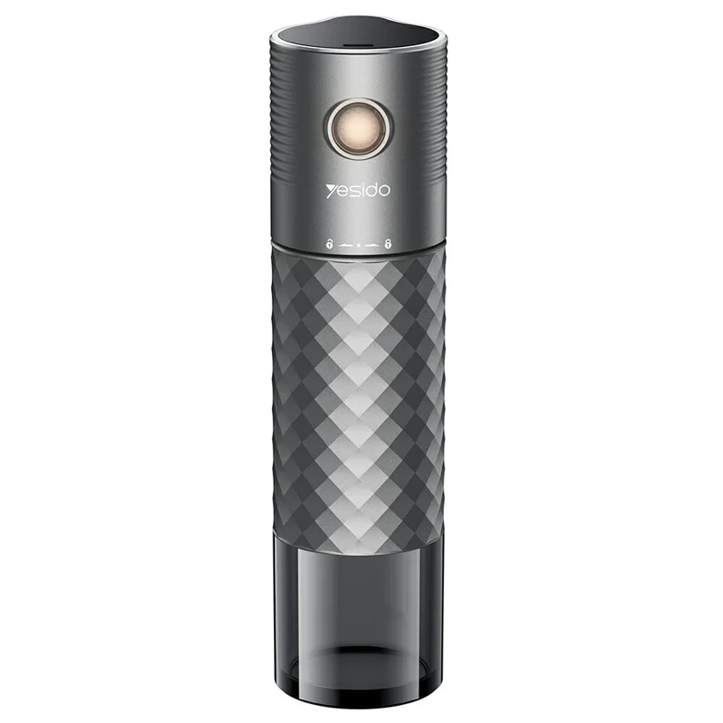 YESIDO EC29 Portable Electric Coffee Grinder 25W Powerful Motor Coffee Maker for Travel / Outdoor - Black
