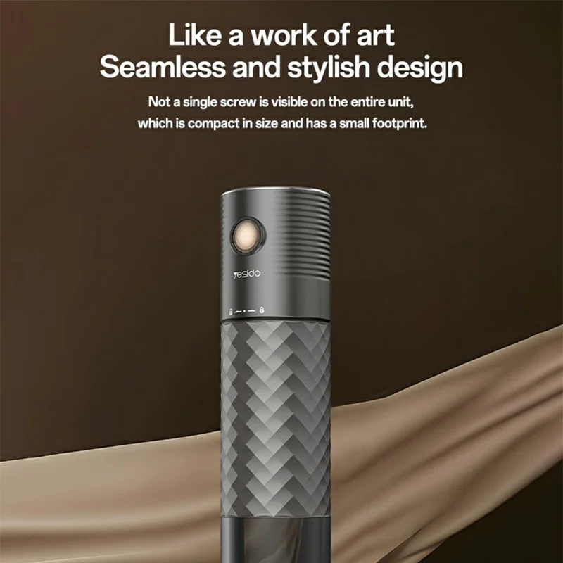 YESIDO EC29 Portable Electric Coffee Grinder 25W Powerful Motor Coffee Maker for Travel / Outdoor - Black