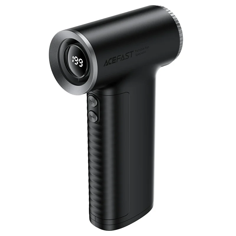 ACEFAST YF4 Handheld Turbo Fan with LED Digital Display 199 Speed Levels Fan for Electronics Cleaning