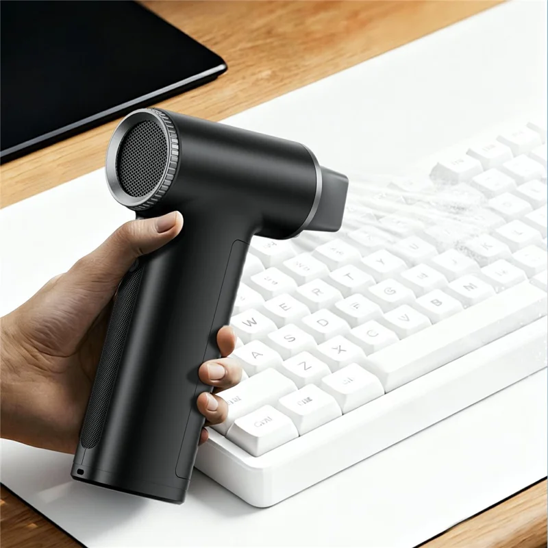 ACEFAST YF4 Handheld Turbo Fan with LED Digital Display 199 Speed Levels Fan for Electronics Cleaning