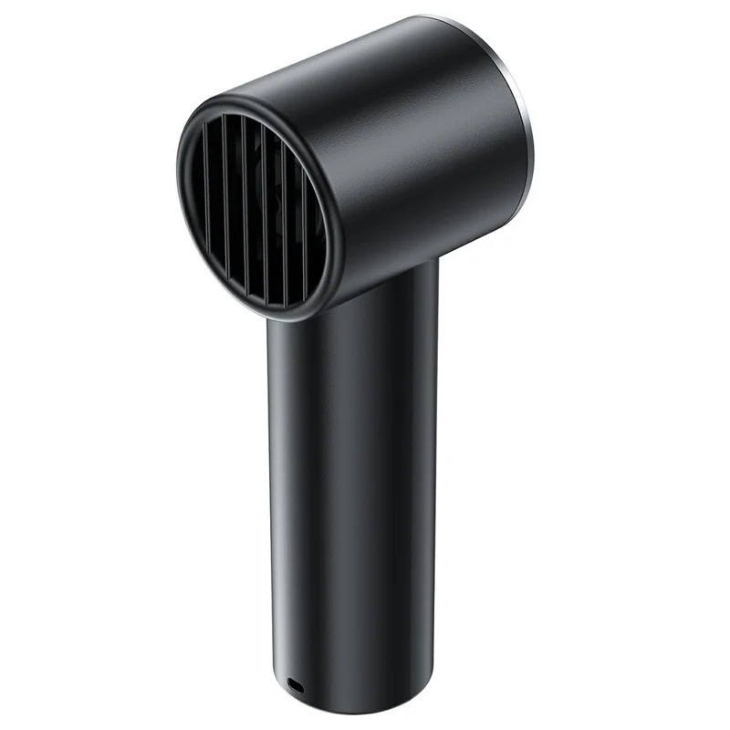 ACEFAST YF1 Mini Handheld Fan Digital Display 100 Wind Speed Adjustment USB-C Rechargeable Portable Fan - Black