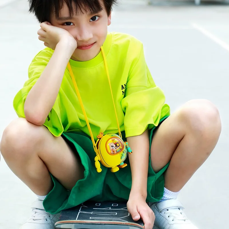 MF060 Mecha Style Neck-Mounted Fan 3 Speed Brushless Handheld Cooling Fan , 900mAh Battery (CE Certificate) - Grey / White