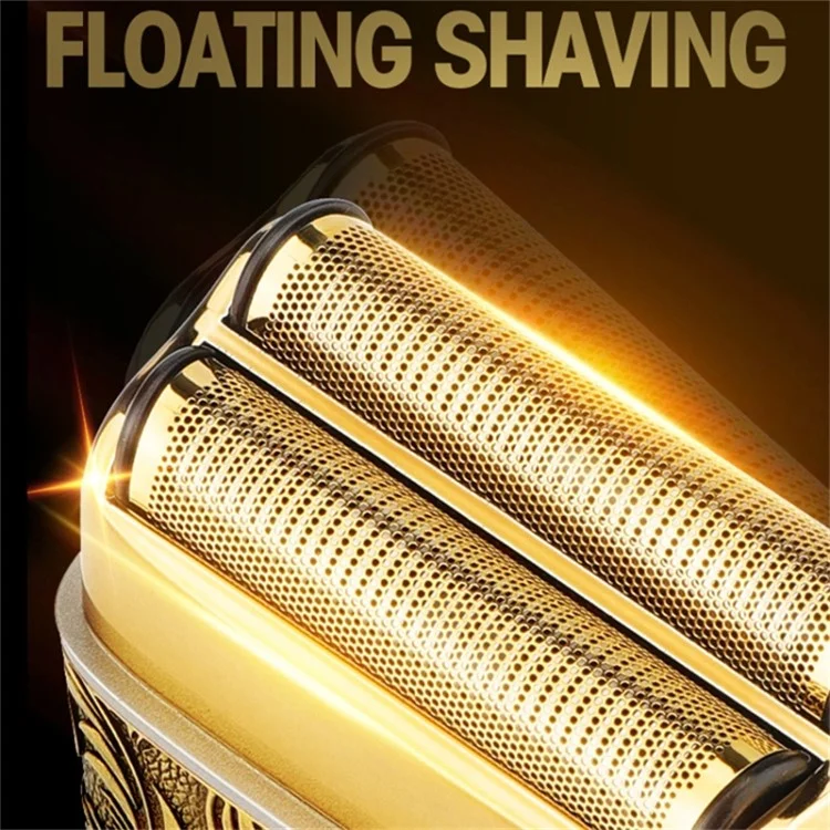 961 Retro Metal Electric Shaver for Men Two Speed Adjustable Beard Razor Shaving Machine