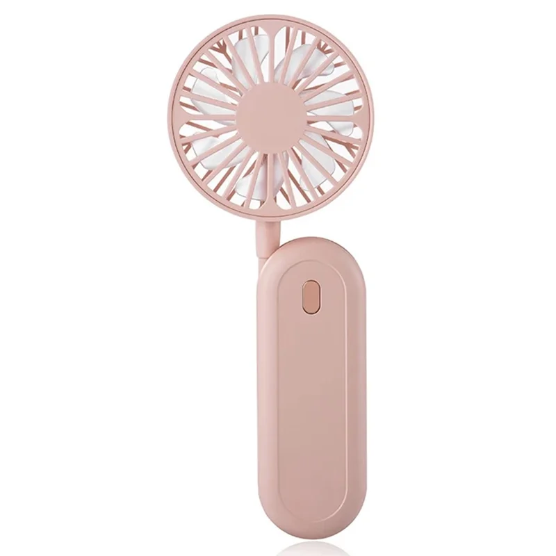 N2 Portable Handheld Fan Brushless Motor Neck-Mounted Mini Cooling Fan - Pink