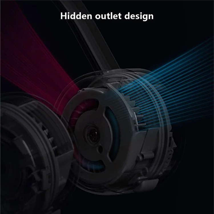 ZOYZOII F8 Ventilateur de Refroidissement à Trois Vitesses pour Enfants, Ventilateur à Cou Sans Lames - Noeud Papillon