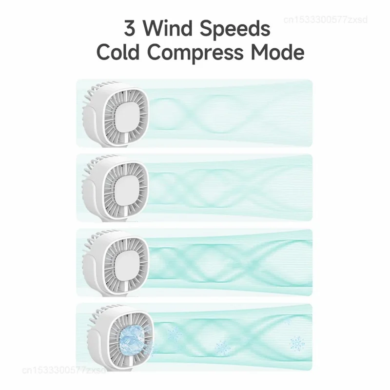 AC-618 3 Snelheden Instelbare Draagbare Koelventilator met Koudcompressiefunctie