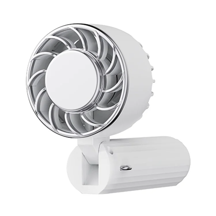 K36 Portable Mini Summer Fan Cold Compress Function Handheld Desktop Cooling Fan - White