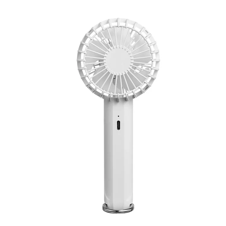 F33 Portable Summer Fan Outdoor Handheld Cooling Fan with Cold Compress Function - White