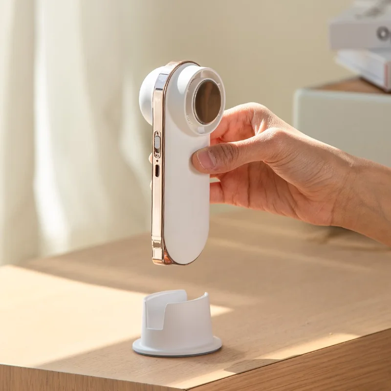 F36 Handheld Summer Cooling Fan Adjustable 3-Speed Cold Compress Electric Fan - Khaki