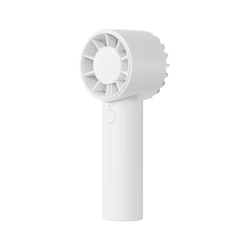 F32 Mini USB Rechargeable Cooling Fan Portable Handheld Summer Fan - White
