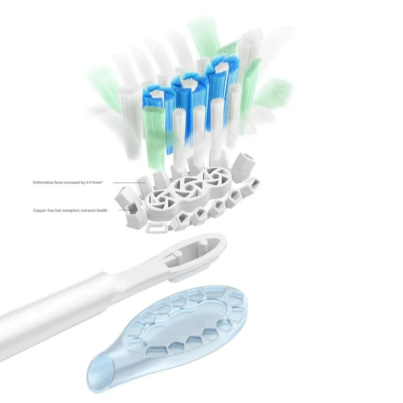 XIAOMI MIJIA Sonic Electric Toothbrush IPX8 Waterproof Multi-directional Sweeping Toothbrush - Gold