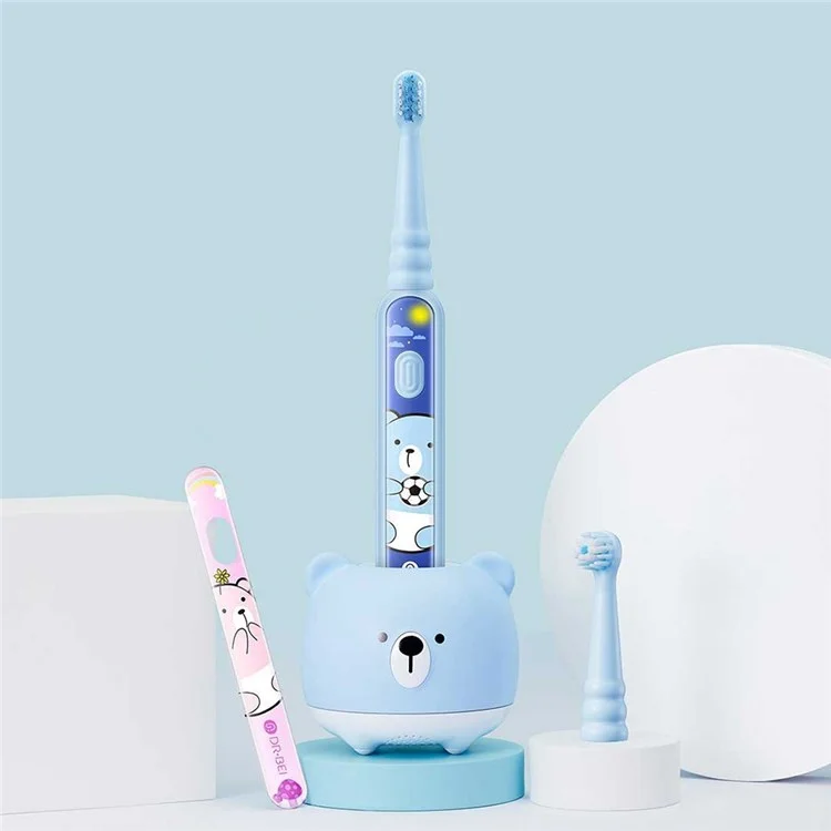 Xiaomiyoupin Dr. Pei Children Cepillo de Dientes Impermeable de Dientes Eléctrico Sonic Para Niños (versión de Historia Inteligente)