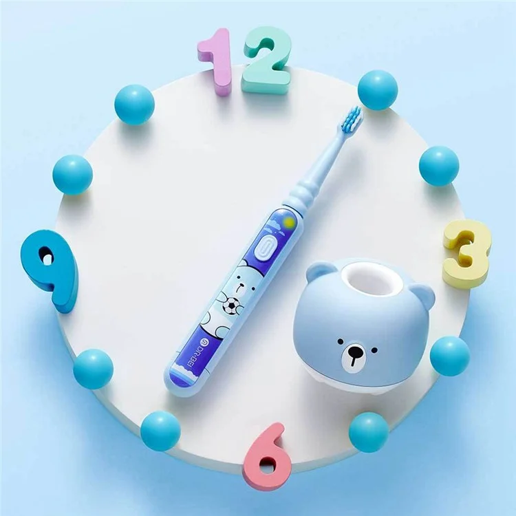 Xiaomiyoupin Dr. Pei Children Cepillo de Dientes Impermeable de Dientes Eléctrico Sonic Para Niños (versión de Historia Inteligente)