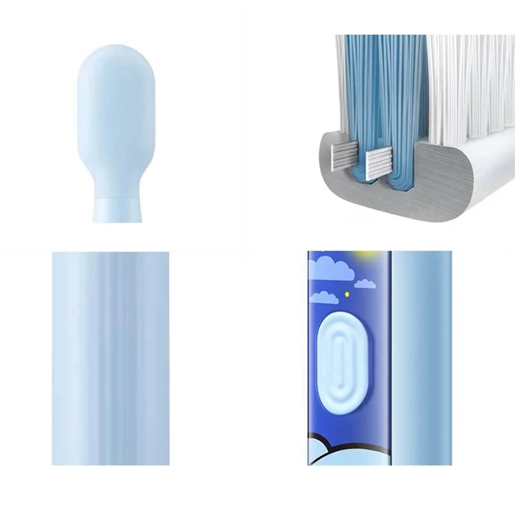 Xiaomiyoupin Dr. Pei Children Cepillo de Dientes Impermeable de Dientes Eléctrico Sonic Para Niños (versión de Historia Inteligente)