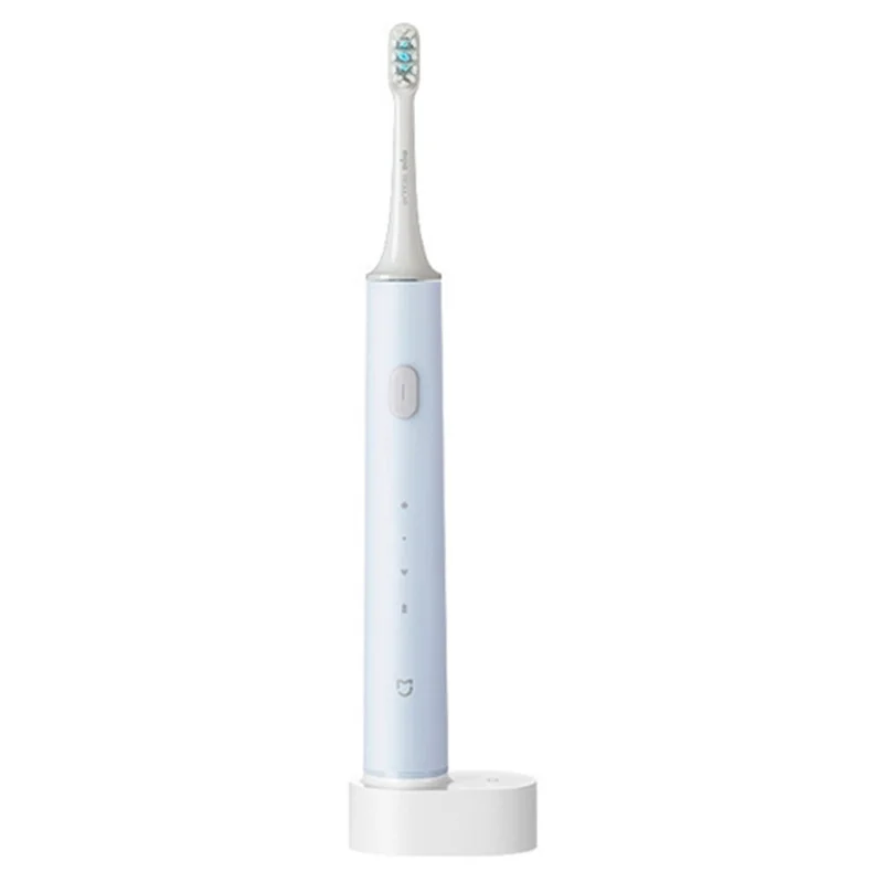 XIAOMI Mijia T500 Smart Electric Toothbrush Ultrasonic Whitening Teeth Waterproof Rechargeable Automatic Tooth Brush (with FDA Certificate, BPA-Free) - Blue