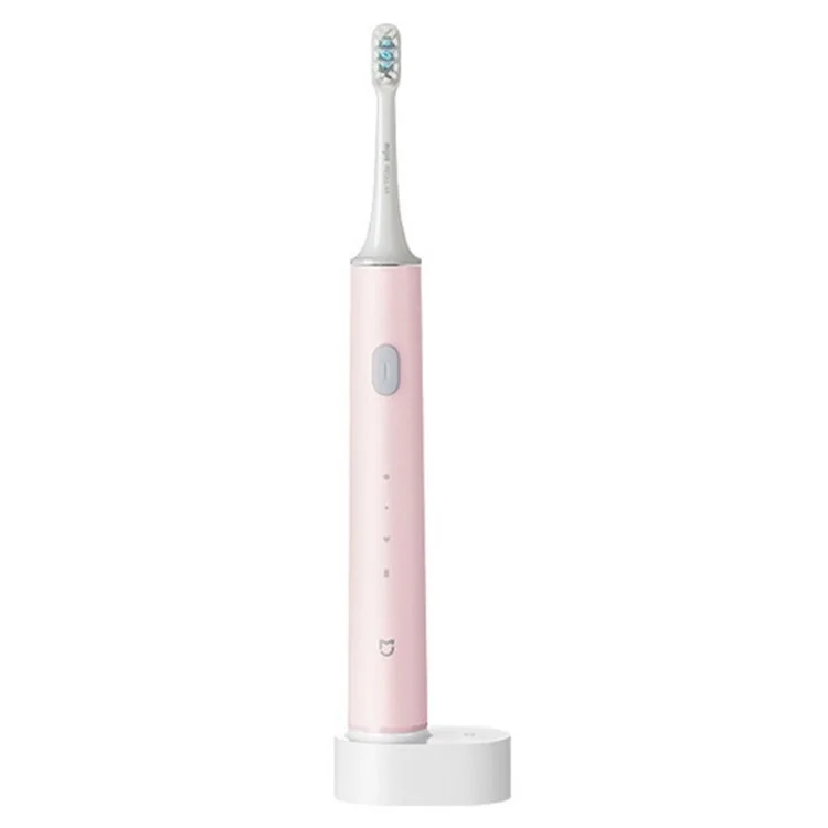 XIAOMI Mijia T500 Smart Electric Toothbrush Ultrasonic Whitening Teeth Waterproof Rechargeable Automatic Tooth Brush (with FDA Certificate, BPA-Free) - Pink