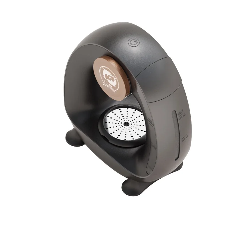ICAFILAS Mini Q Cafeteira Portátil Máquina de Café Americano para Casa e Escritório (Sem Certificado FDA) - Preto / 220V Plugue UE