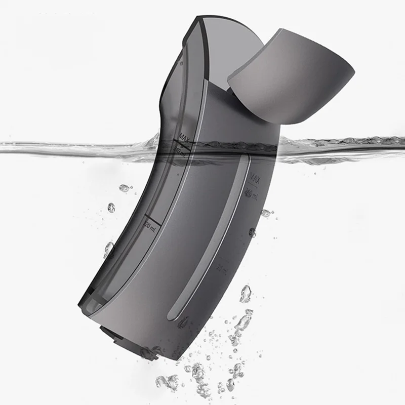 ICAFILAS Mini Q Coffee Maker Portable Americano Coffee Machine for Home Office (No FDA Certificate) - Silver / 220V EU Plug