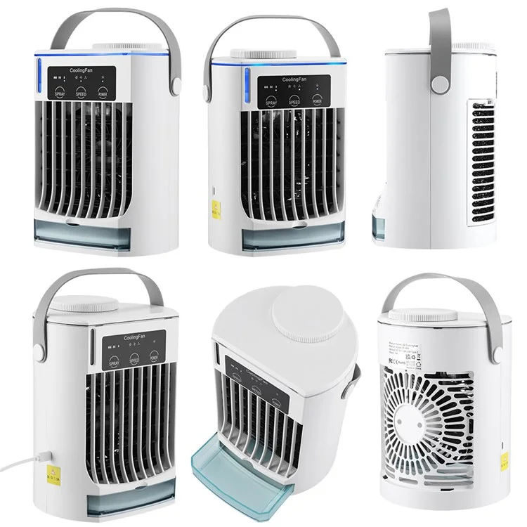 CF-008 Mini Ventilatore di raffreddamento ad acqua per casa estiva Umidificatore USB da tavolo Raffrescatore d'aria 