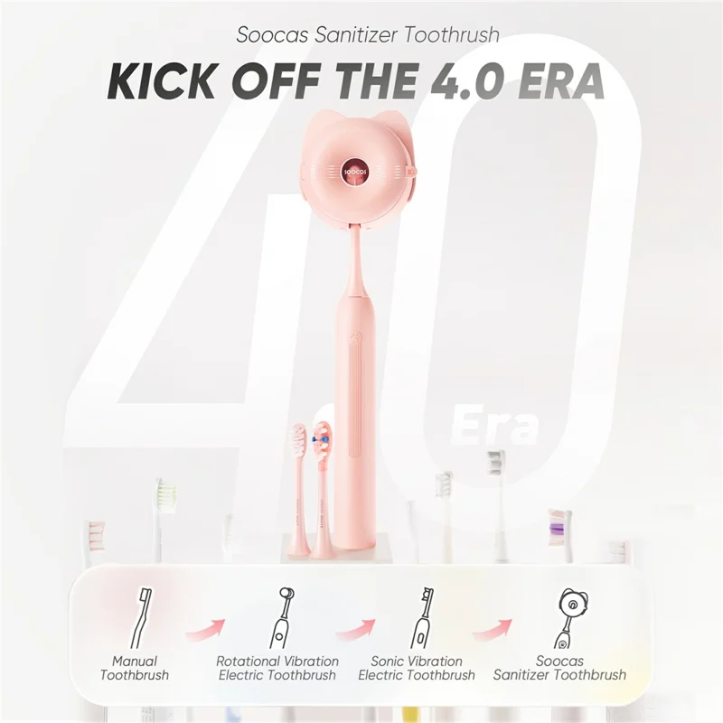 Bulk Purchasing SOOCAS D3 (Global Version) Sonic Electric Toothbrush Smart Ultrasonic Tooth Brush Whitening Cleaner - Green