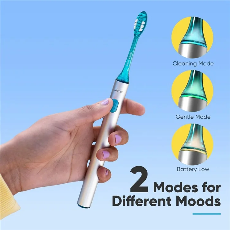 Achetez en lot SOOCAS Spark (version mondiale) Brosse à dents électrique sonique portable IPX8 imperméable avec indicateur lumineux