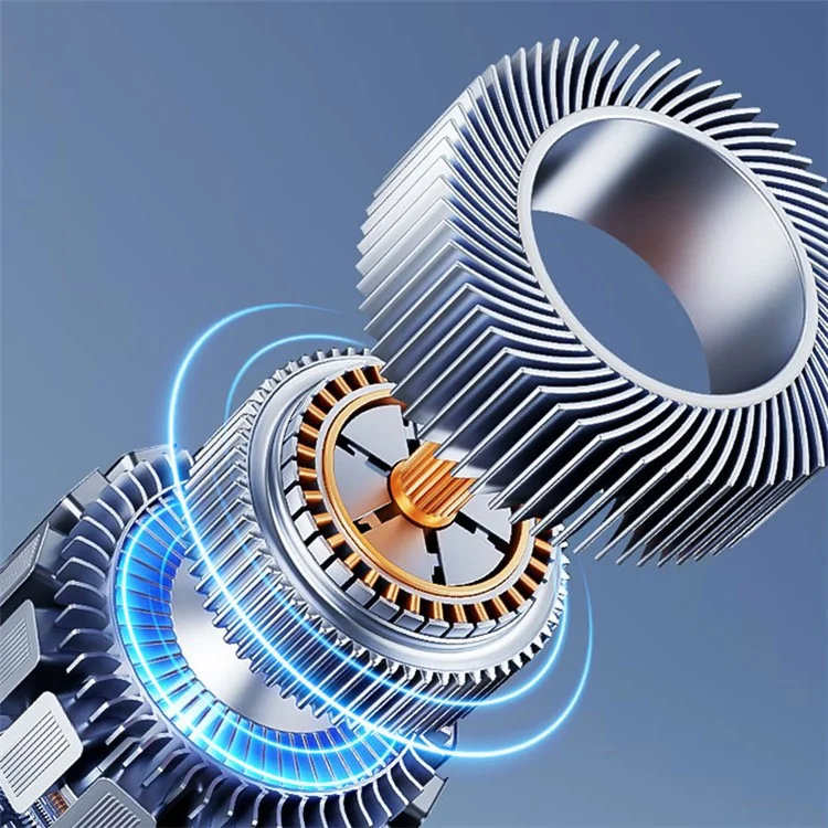 Y28 Portable Summer Bladeless Fan Air Cooler Handheld Cooling Fan with Cold Compress Function - White