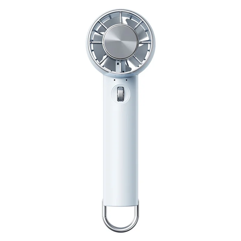 Y28 Portable Summer Bladeless Fan Air Cooler Handheld Cooling Fan with Cold Compress Function - Sky Blue