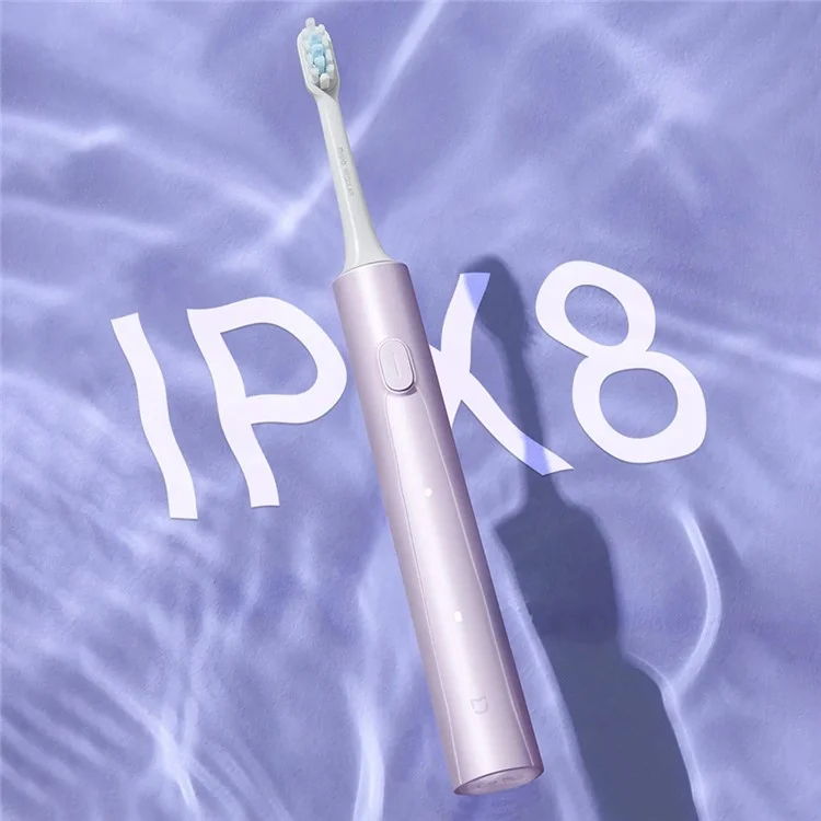 XIAOMI MIJIA T302 4 Modes Anti-bacteria IPX8 Waterproof Sonic Electric Toothbrush - Silver