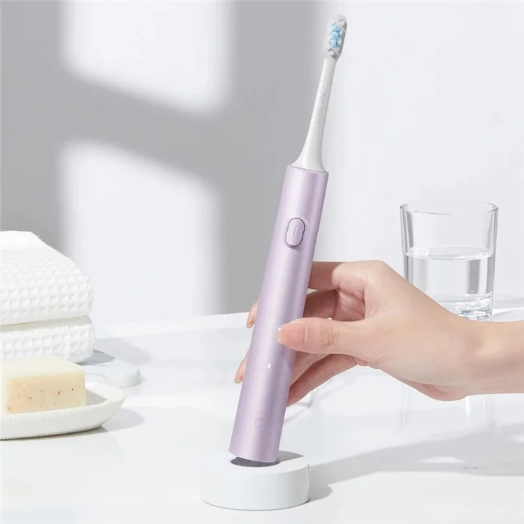 XIAOMI MIJIA T302 4 Modes Anti-bacteria IPX8 Waterproof Sonic Electric Toothbrush - Silver
