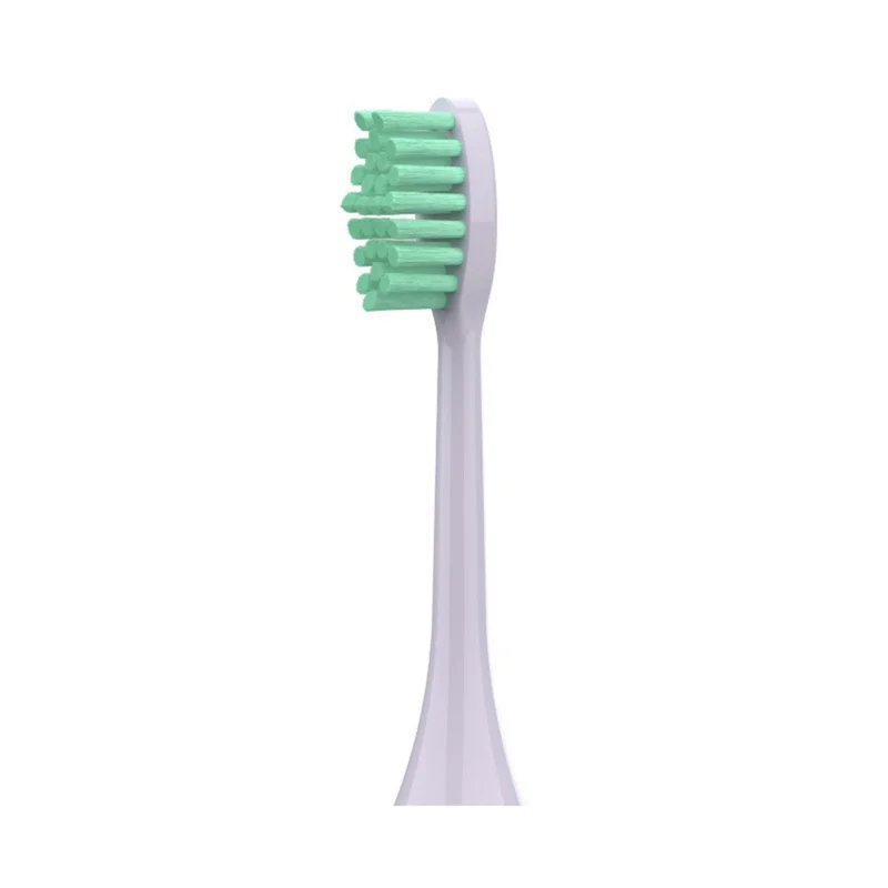 For Philips HX2 Series Electric Toothbrush Head Soft Bristles Replacement Tooth Brush Head - Purple Cleaning Type