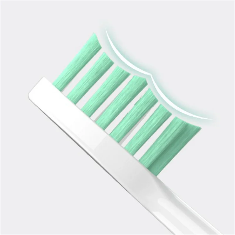 For Philips HX2 Series Electric Toothbrush Head Soft Bristles Replacement Tooth Brush Head - Purple Cleaning Type