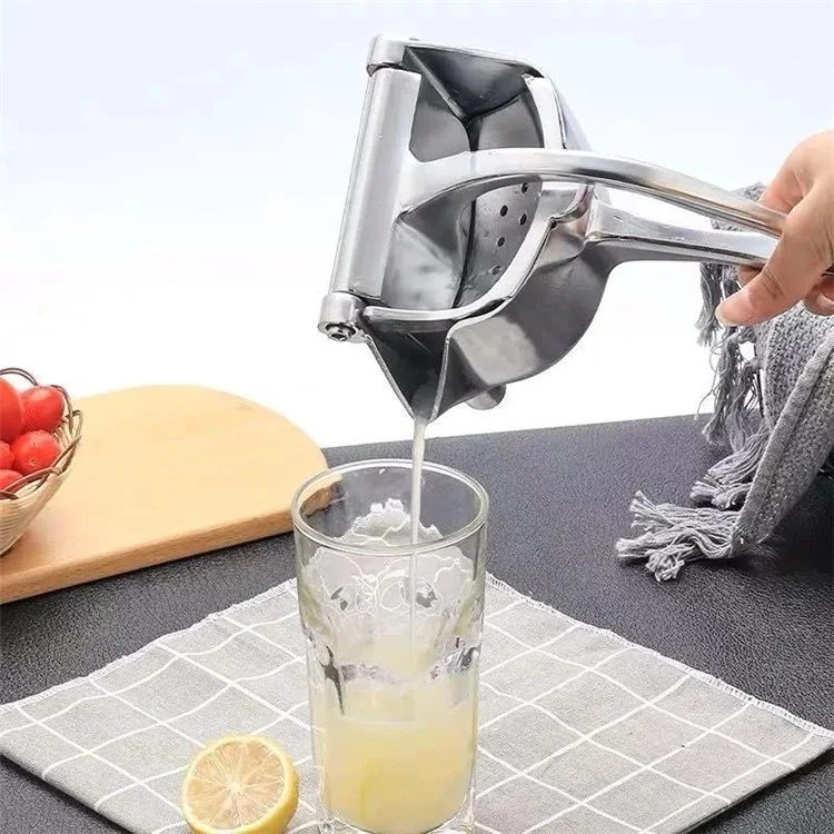 Food-Grade Manual Juicer Aluminum Alloy Juice Squeezer Extractor Tool (No FDA Certified, BPA-Free)