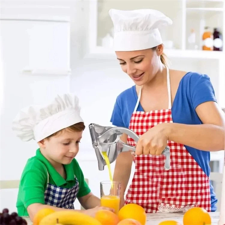 Food-Grade Manual Juicer Aluminum Alloy Juice Squeezer Extractor Tool (No FDA Certified, BPA-Free)