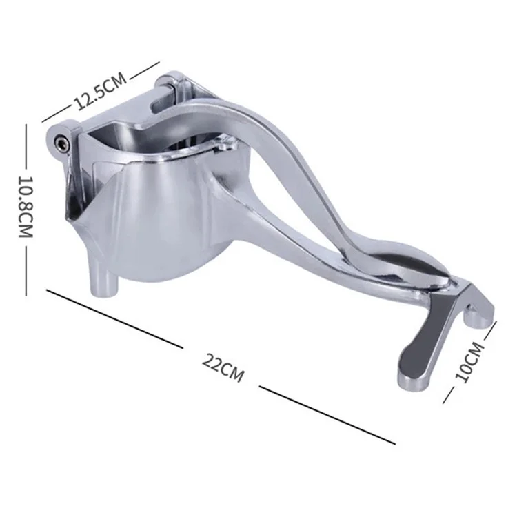 Food-Grade Manual Juicer Aluminum Alloy Juice Squeezer Extractor Tool (No FDA Certified, BPA-Free)