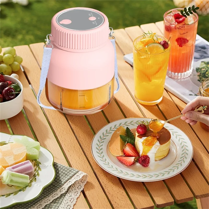 800ml Wireless Portable Blender Electric Fruit Juicer Multifunction Smoothies Mixer (No FDA, BPA Free) - Green