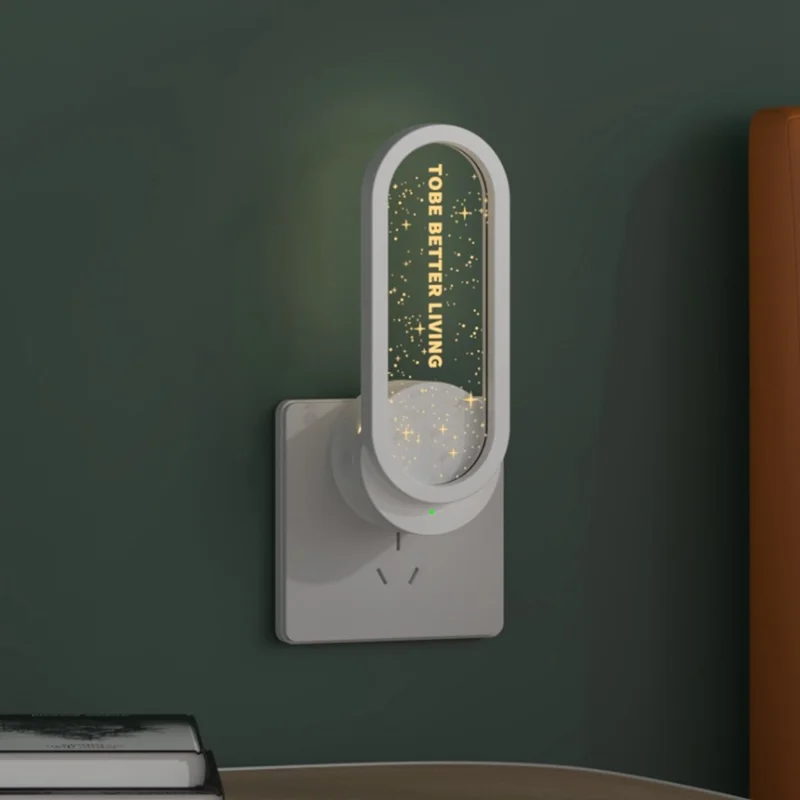 TS-29 Negative Ion Air Purifier Intelligent Frequency Conversion Mini Indoor Freshener for Formaldehyde  /  Smoke Removal - White  /  EU Plug