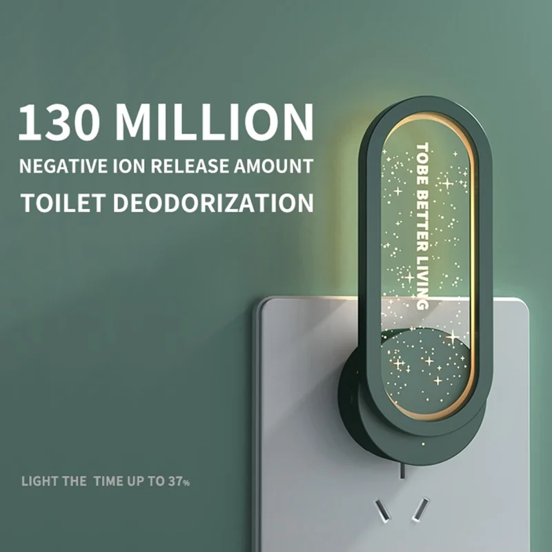 TS-29 Negative Ion Air Purifier Intelligent Frequency Conversion Mini Indoor Freshener for Formaldehyde  /  Smoke Removal - White  /  EU Plug